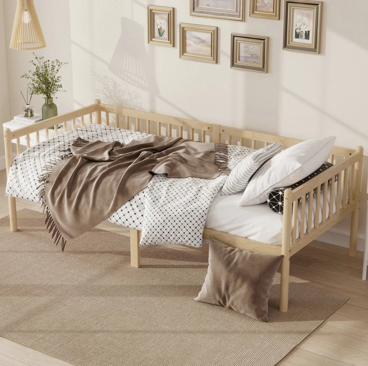 Lit banquette Sieste, détail