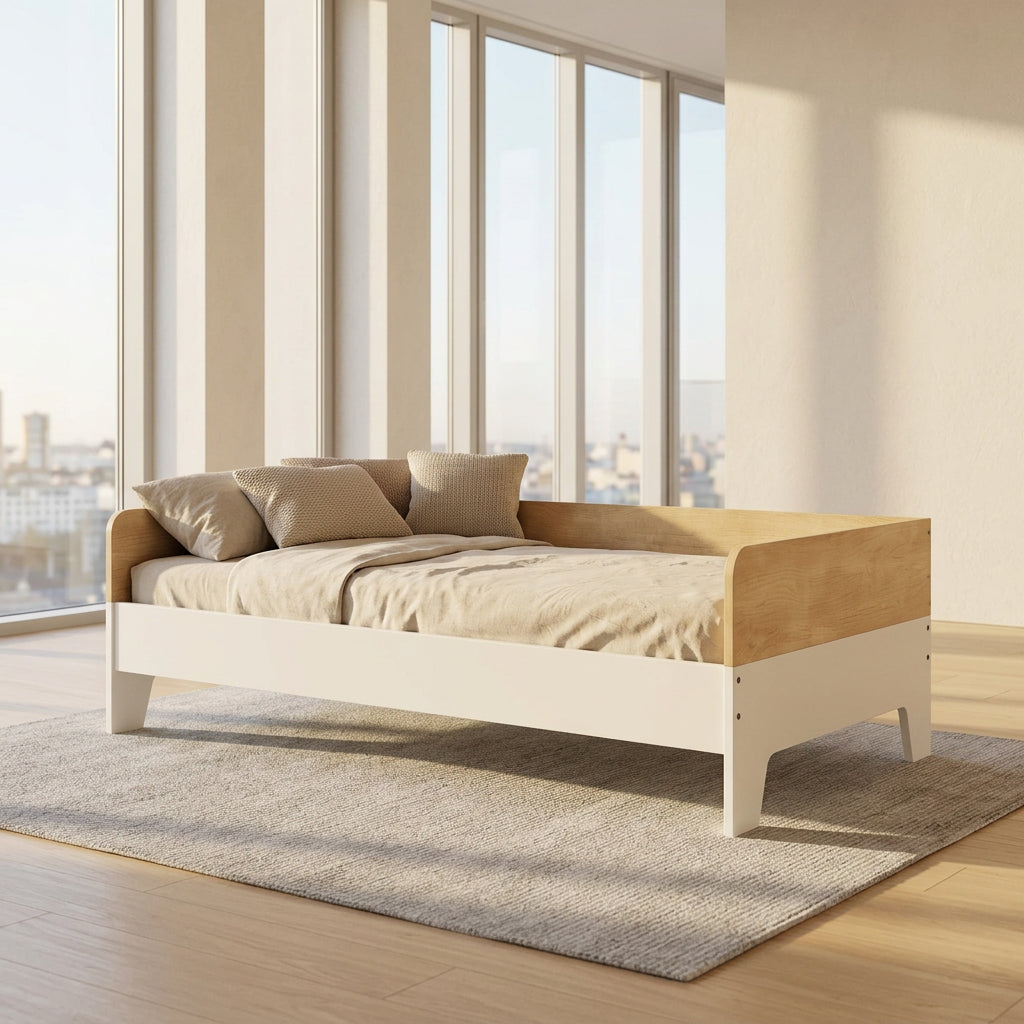 Petit lit Cocon blanc 70 × 140 cm