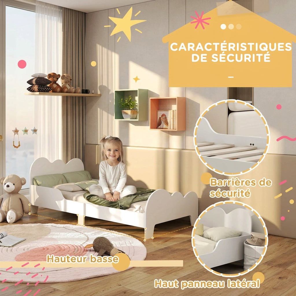 Petit lit Nuage, détail